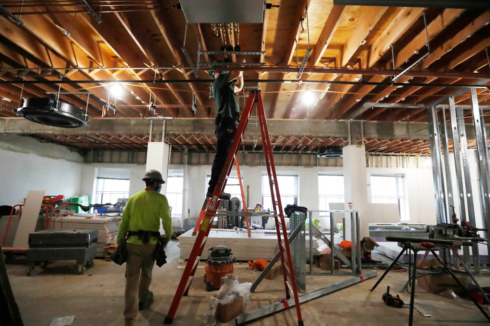 Third floor work
